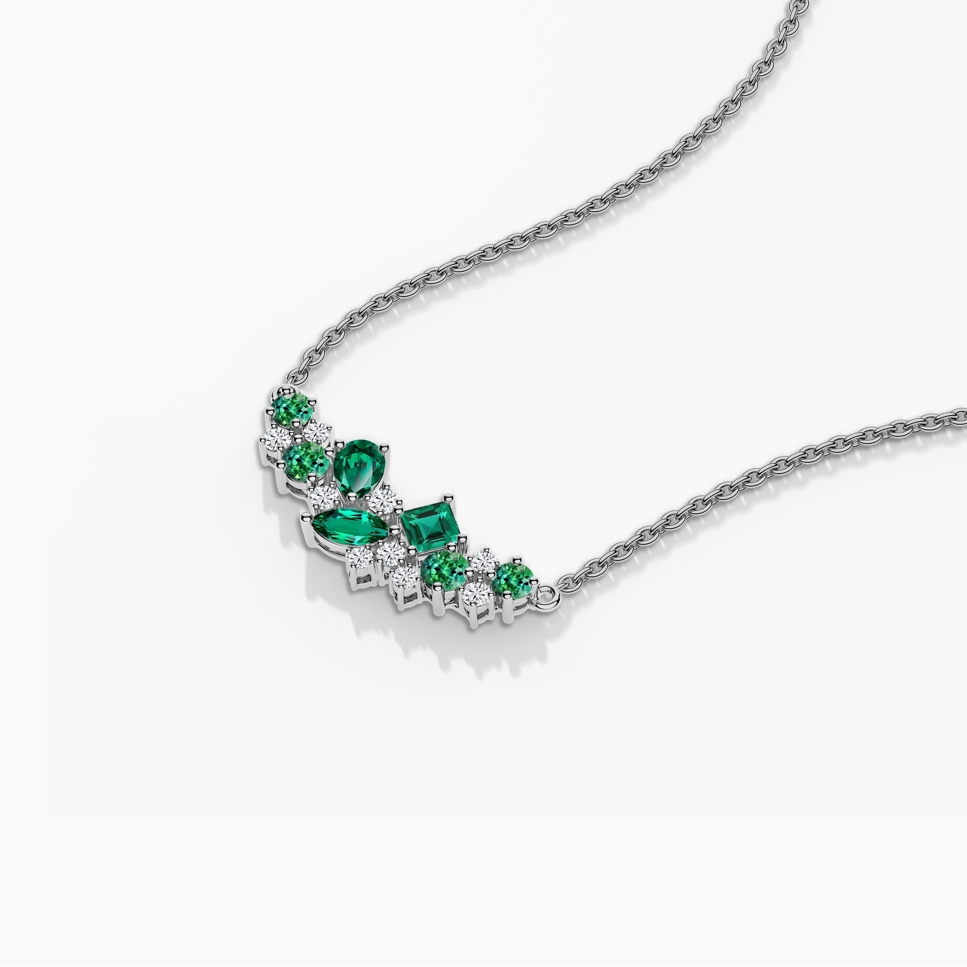 green stone pendant