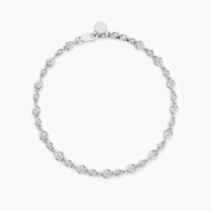 women's heart bracelets