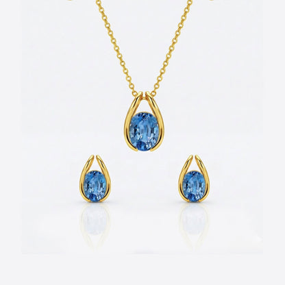 topaz necklace