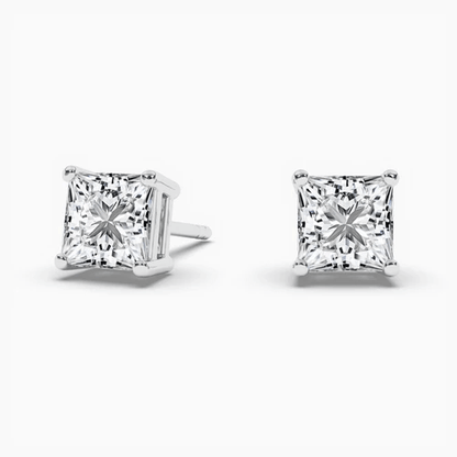 Princess Diamond Earrings