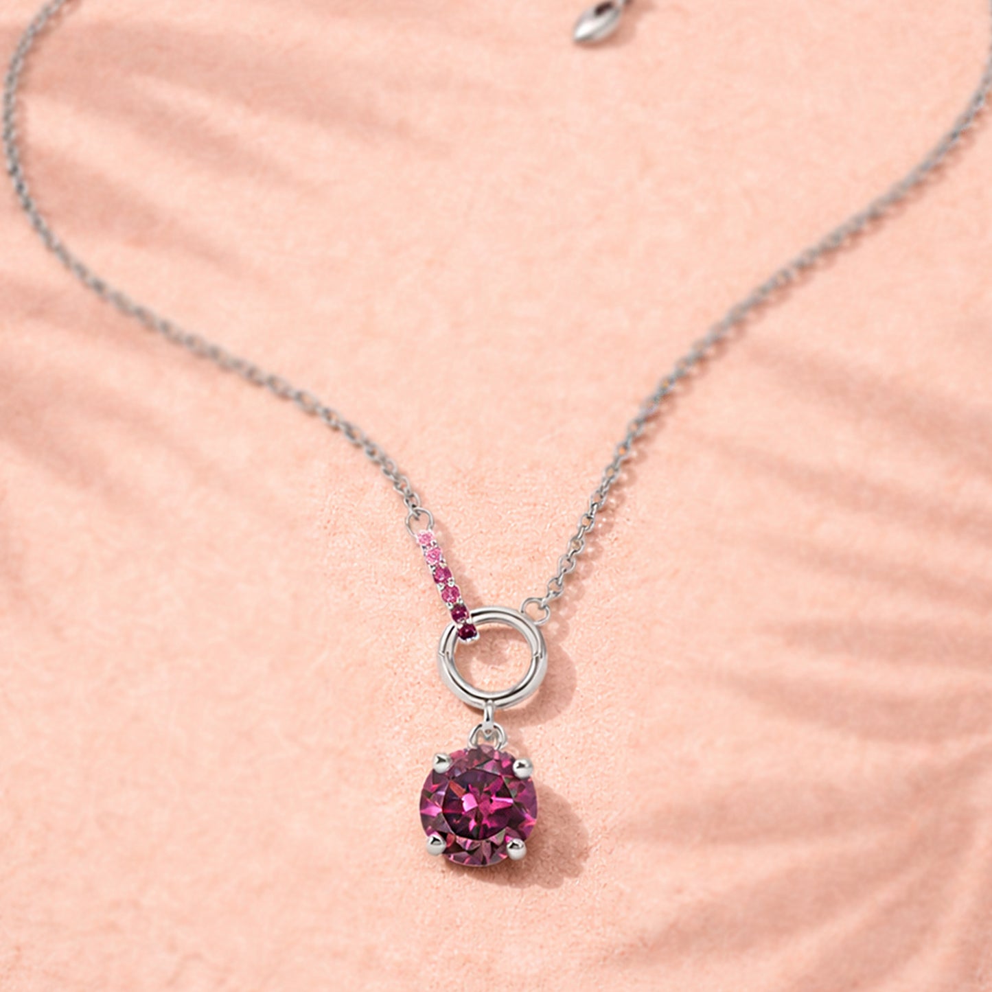Gemstone Single Stone Necklace