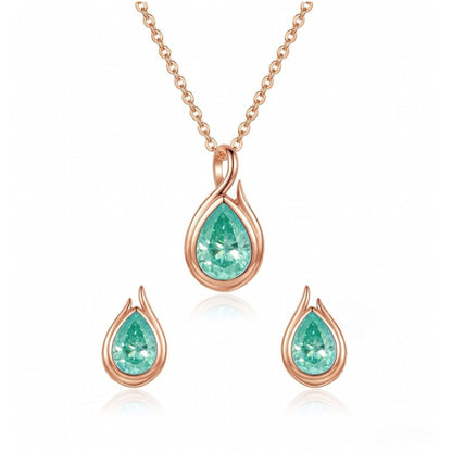 Blue diamond pendant