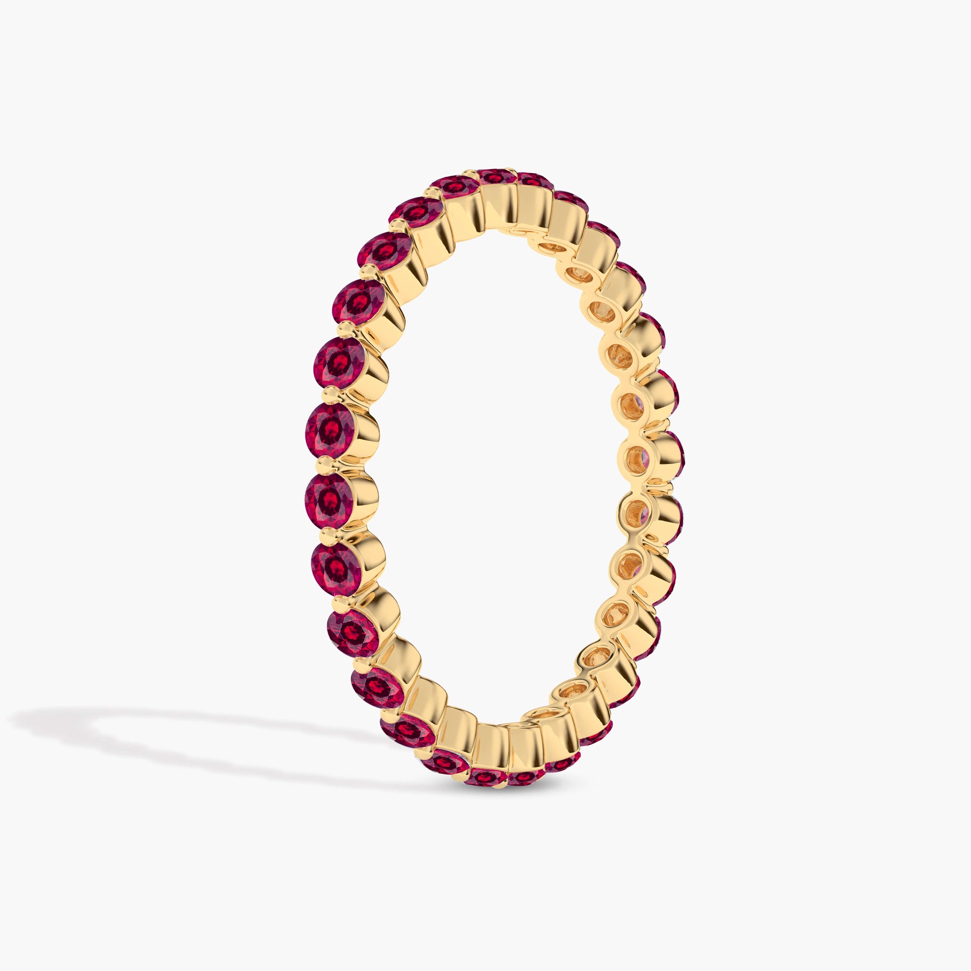 ruby diamond band
