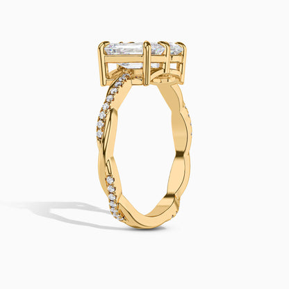 silver diamond ring designs