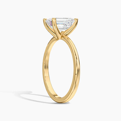 Solitaire Diamond Silver Rings for Girls