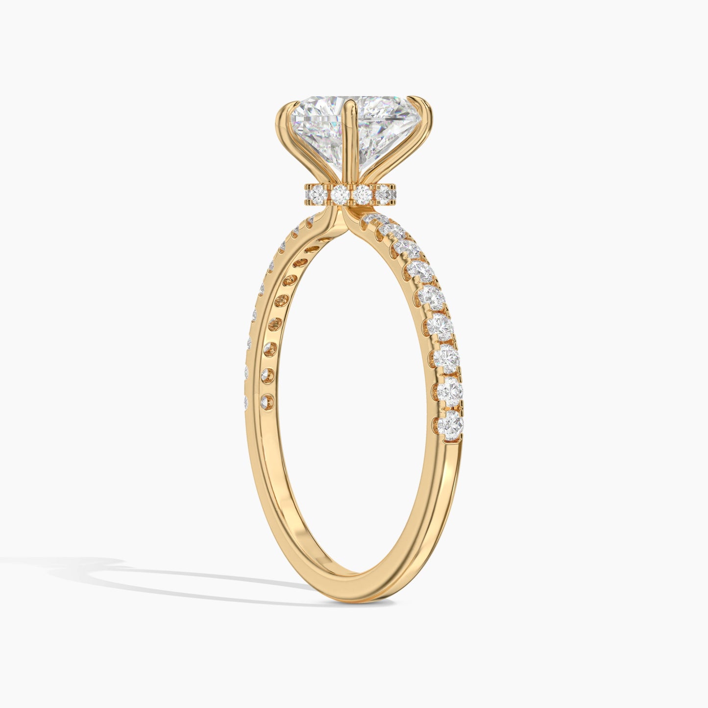 single diamond ring for women