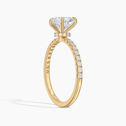 single diamond ring for women