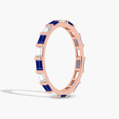 Diamond wedding band