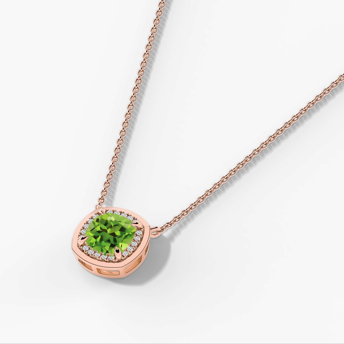 silver-colored necklace