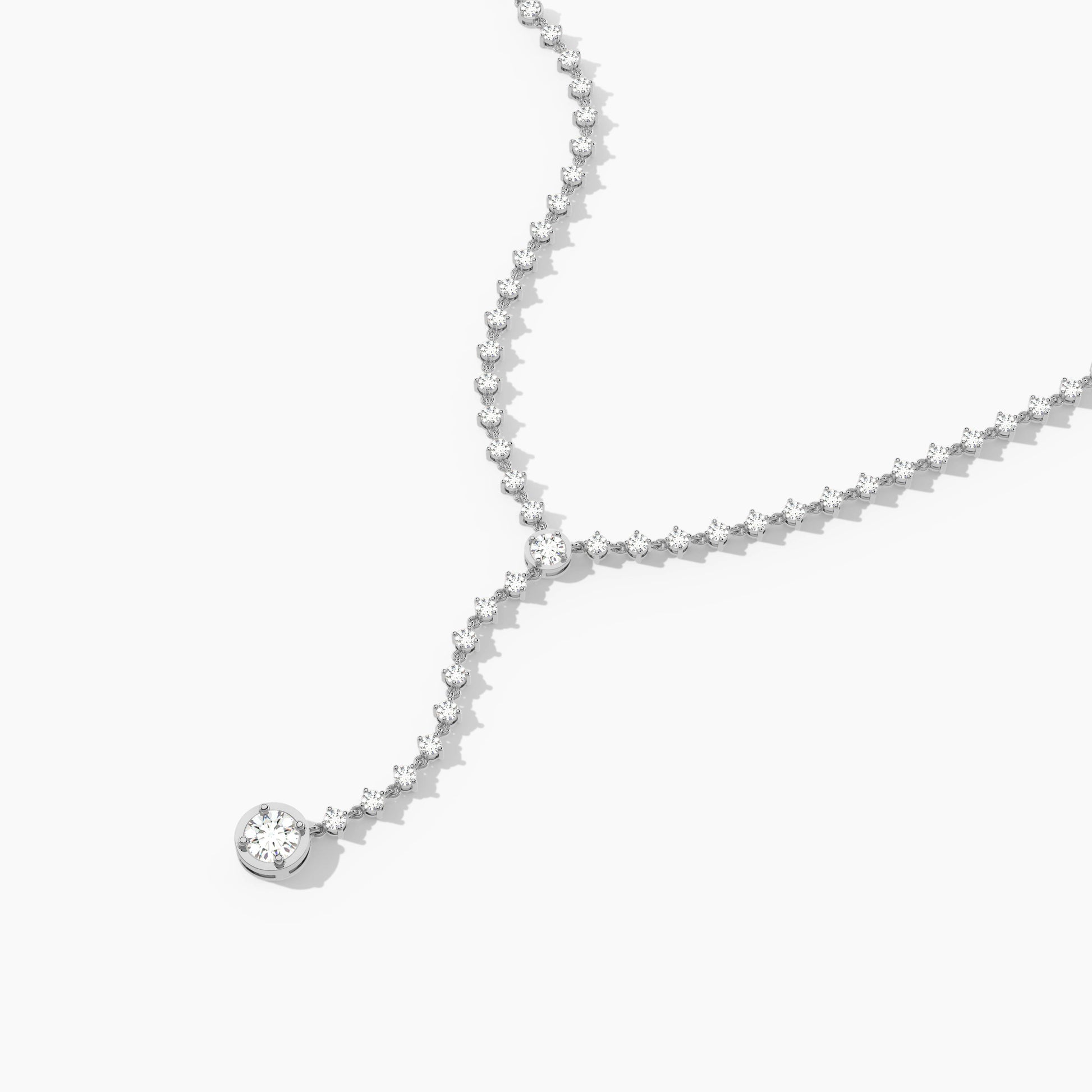 small silver necklace