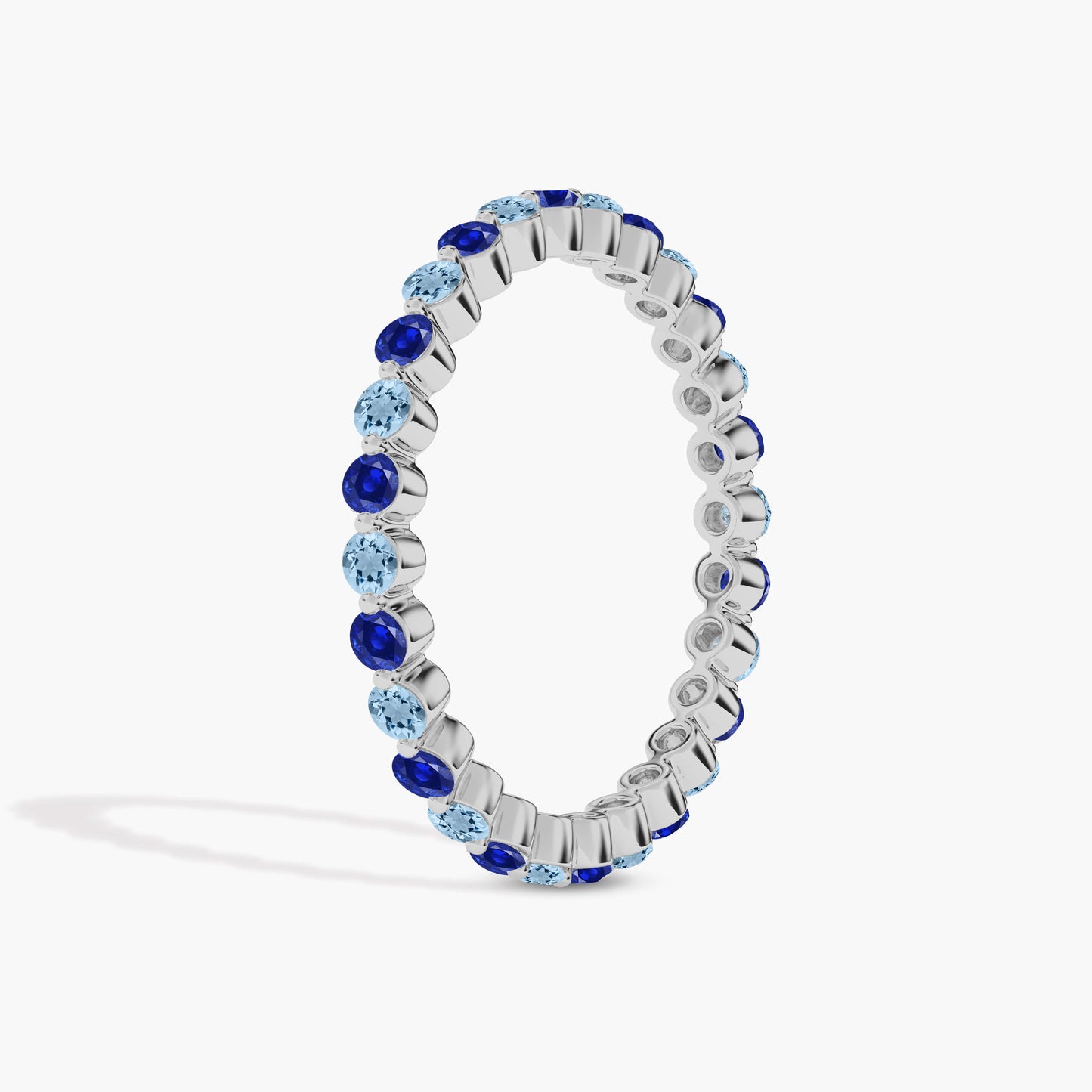 Blue diamond band