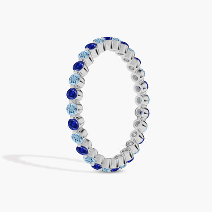 Blue diamond band