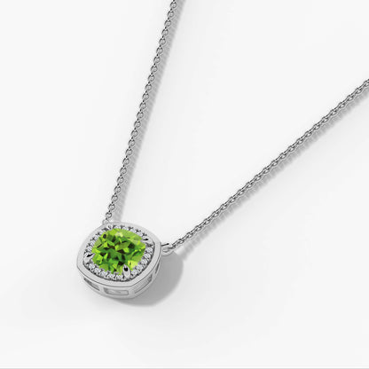 silver colour necklace