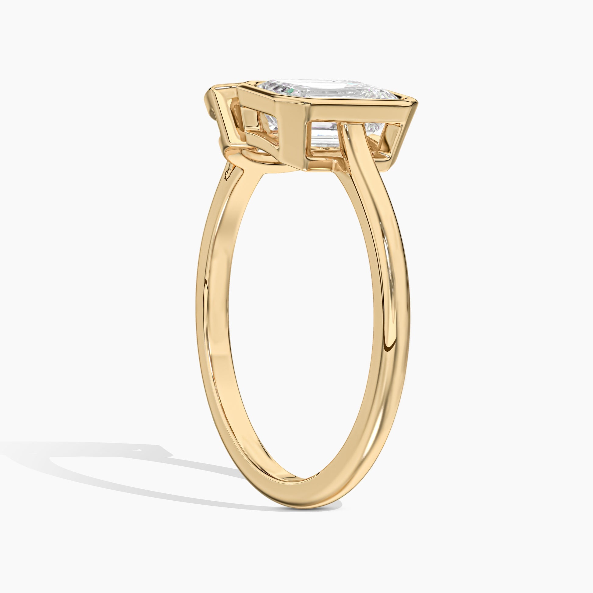 Gemstone toi et moi ring