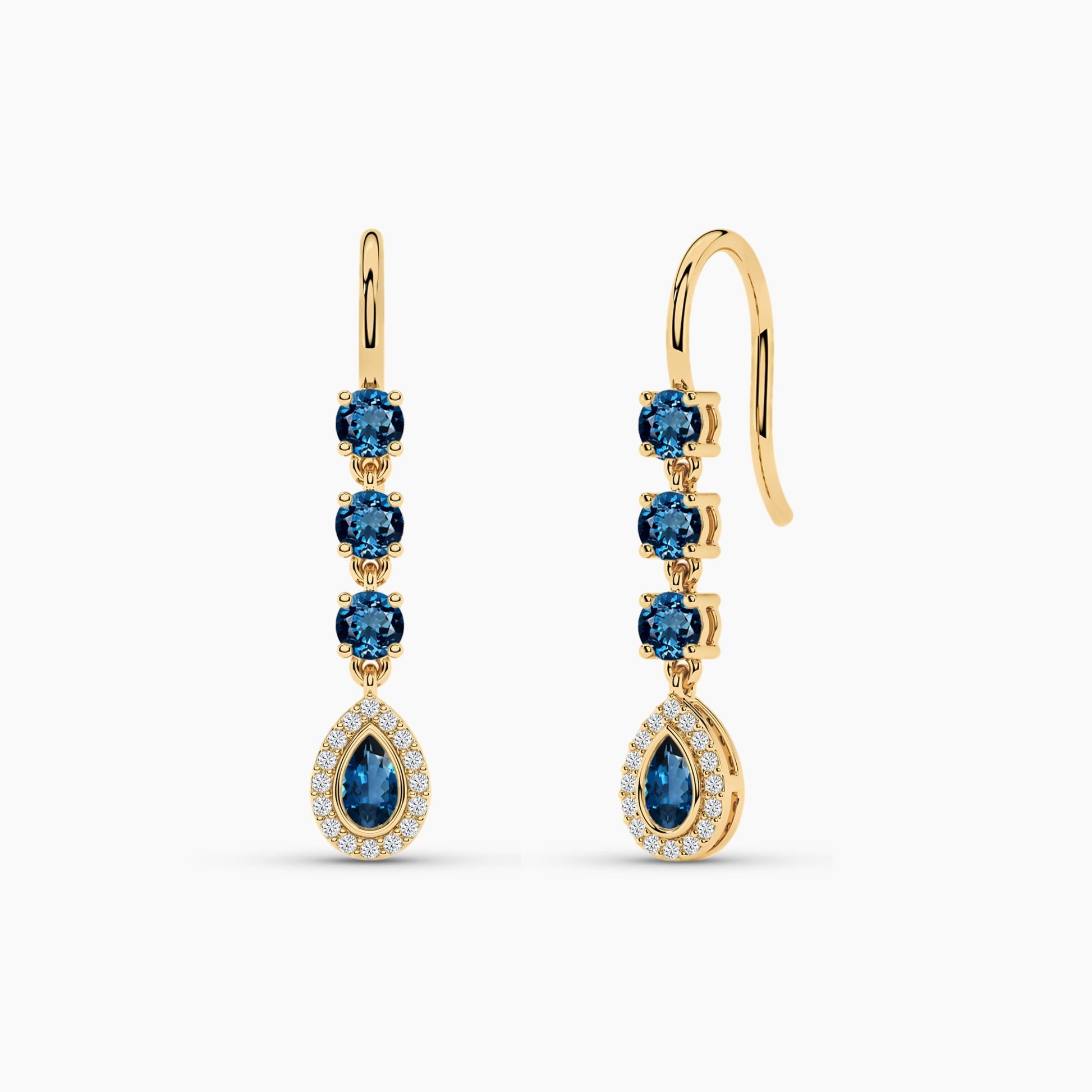 Synthetic Diamond earrings