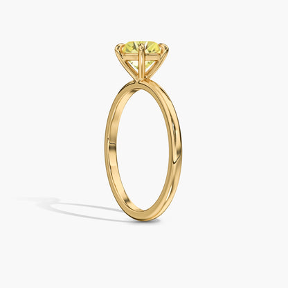 Solitaire diamond ring
