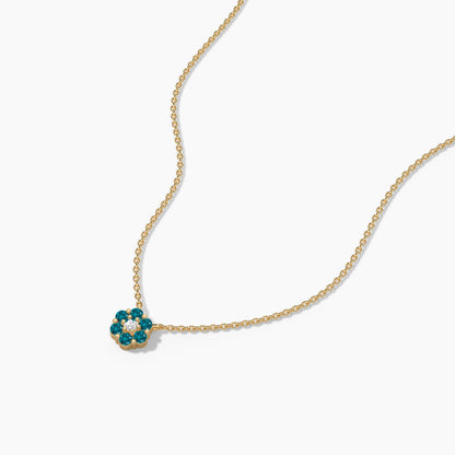 Sterling Silver Flower Shaped Pendant