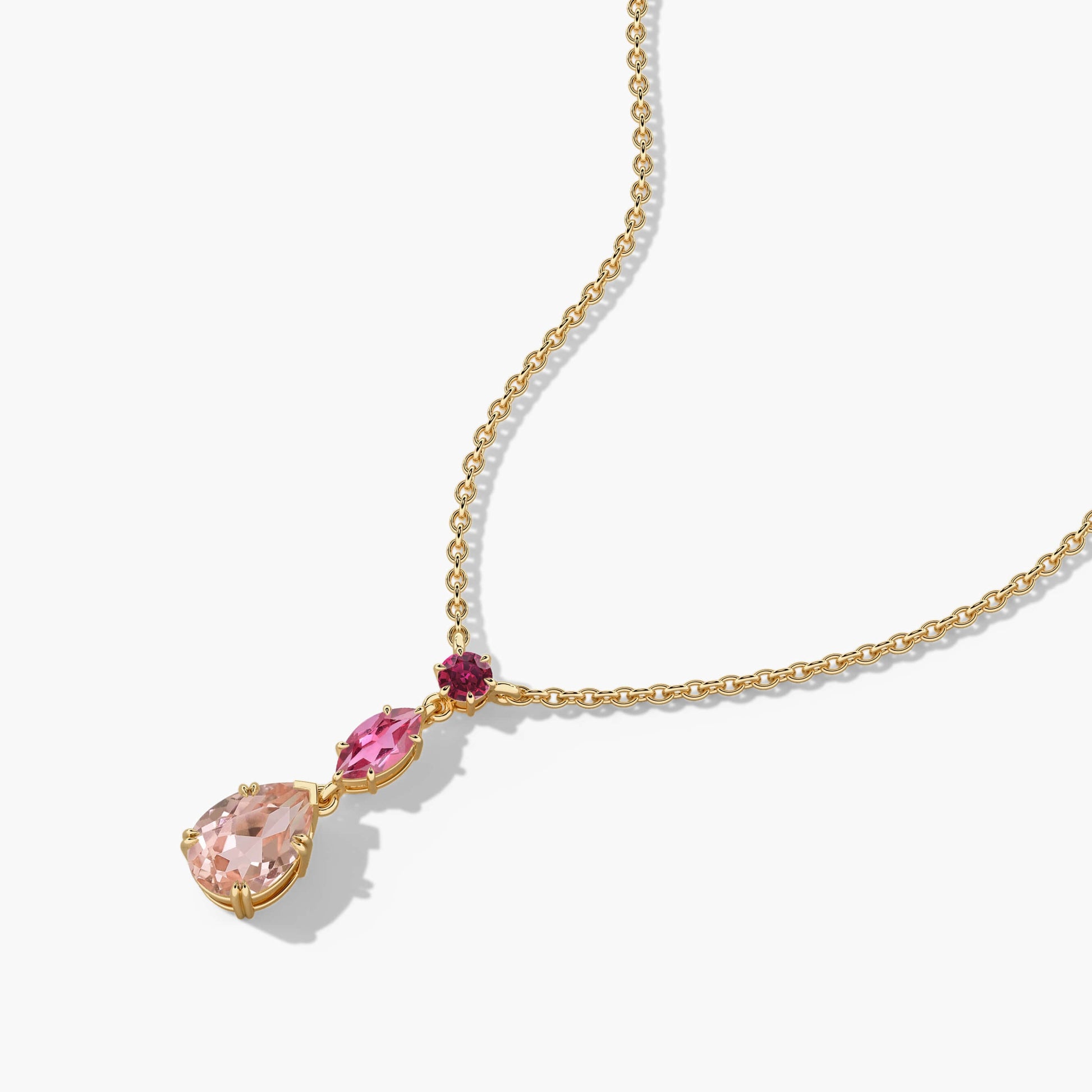 Silver diamond necklace