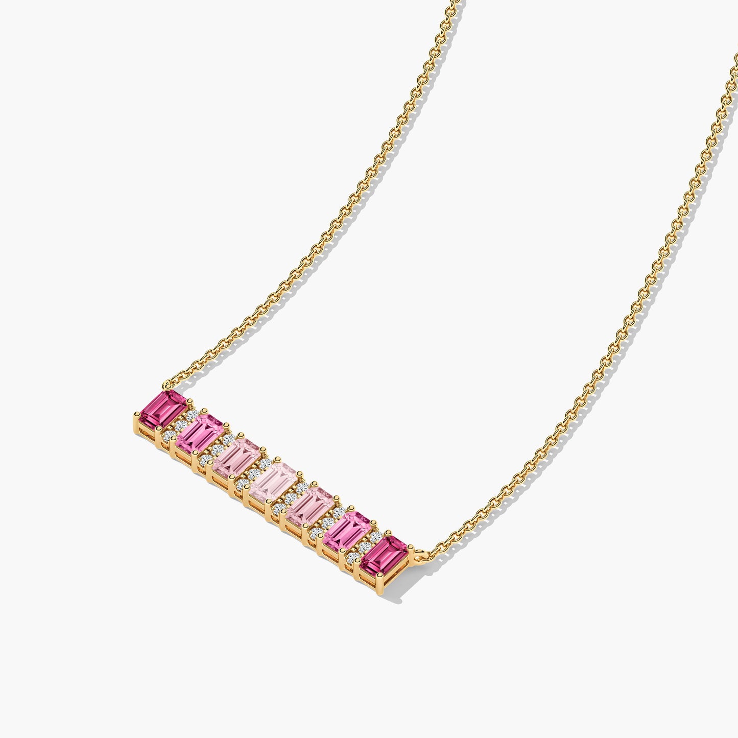 dark pink necklace