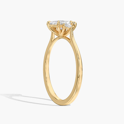 solitaire diamond ring for ladies