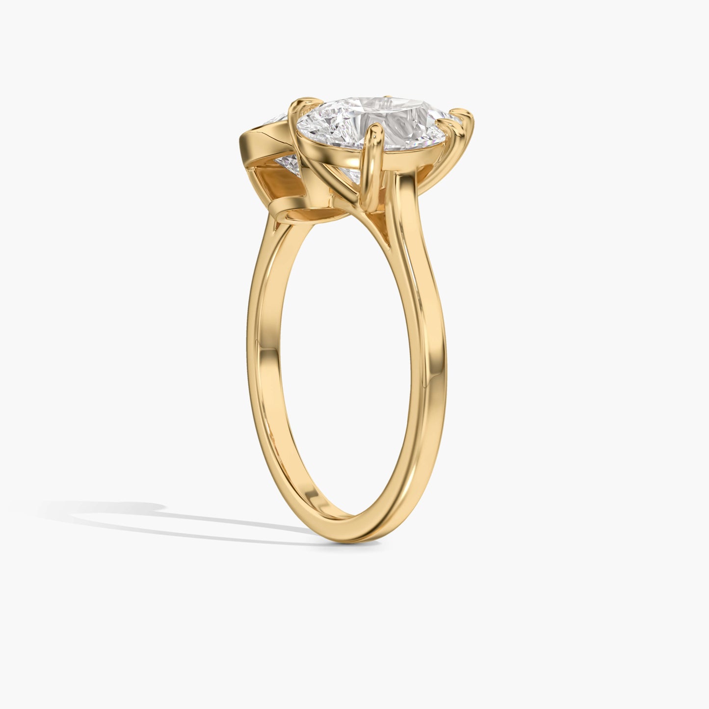 Diamond toi et moi ring