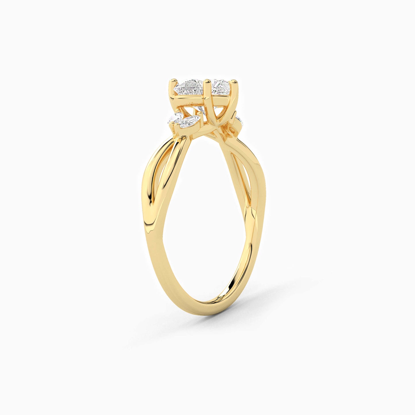 silver heart ring