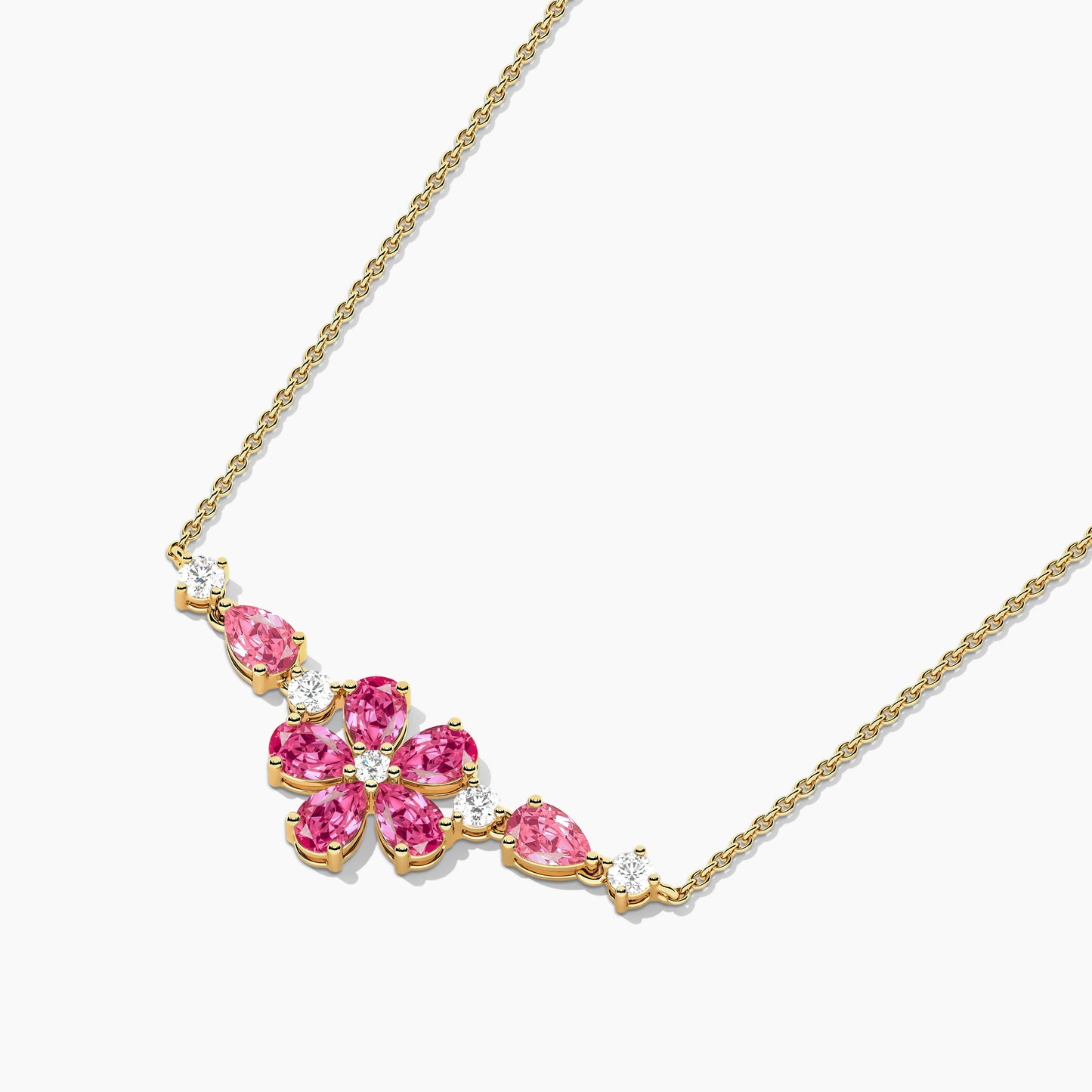 flower chain necklace