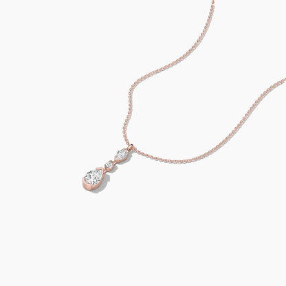contemporary diamond necklace​