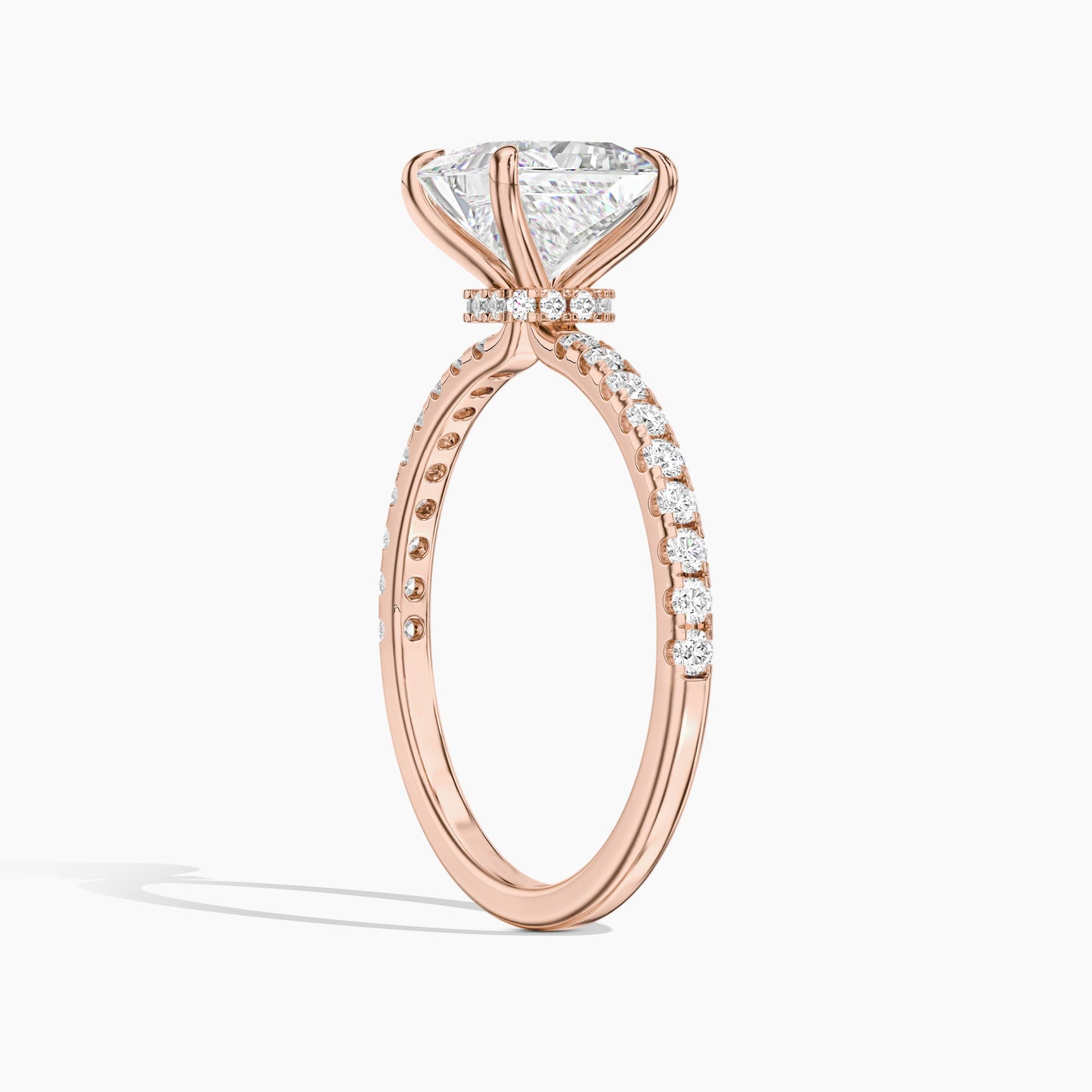 square diamond ring designs