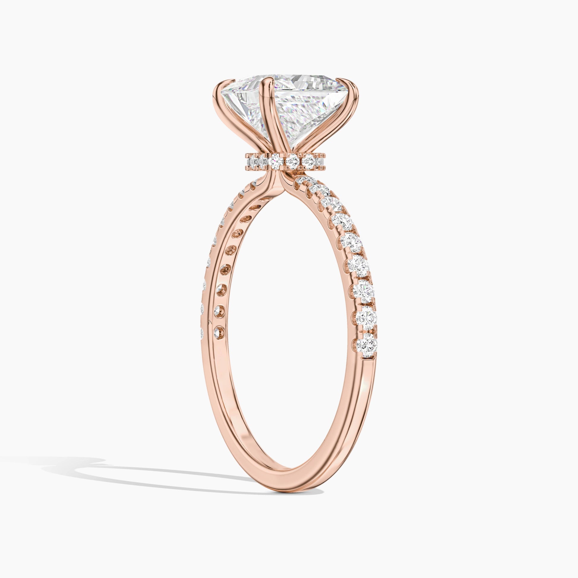 square diamond ring designs