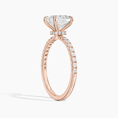 square diamond ring designs