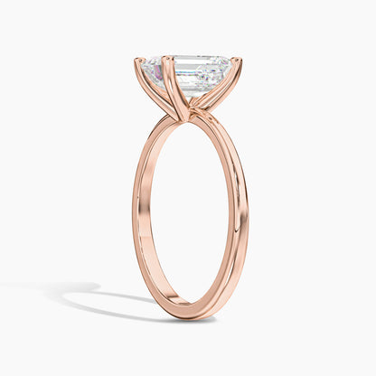 Solitaire Diamond Silver Rings for Girls