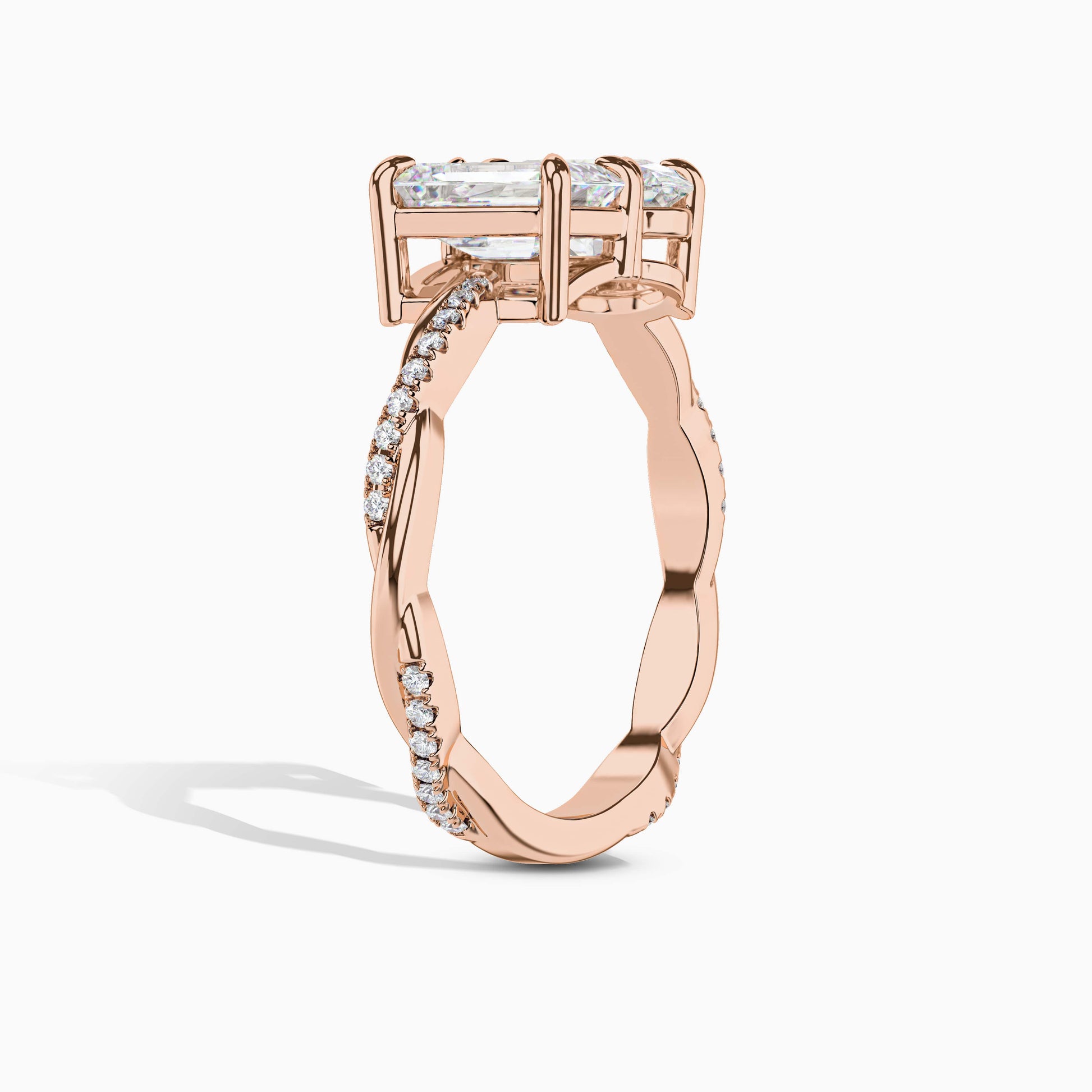 silver and diamond ring