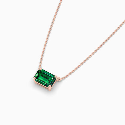 silver diamond neckalce rose gold plated