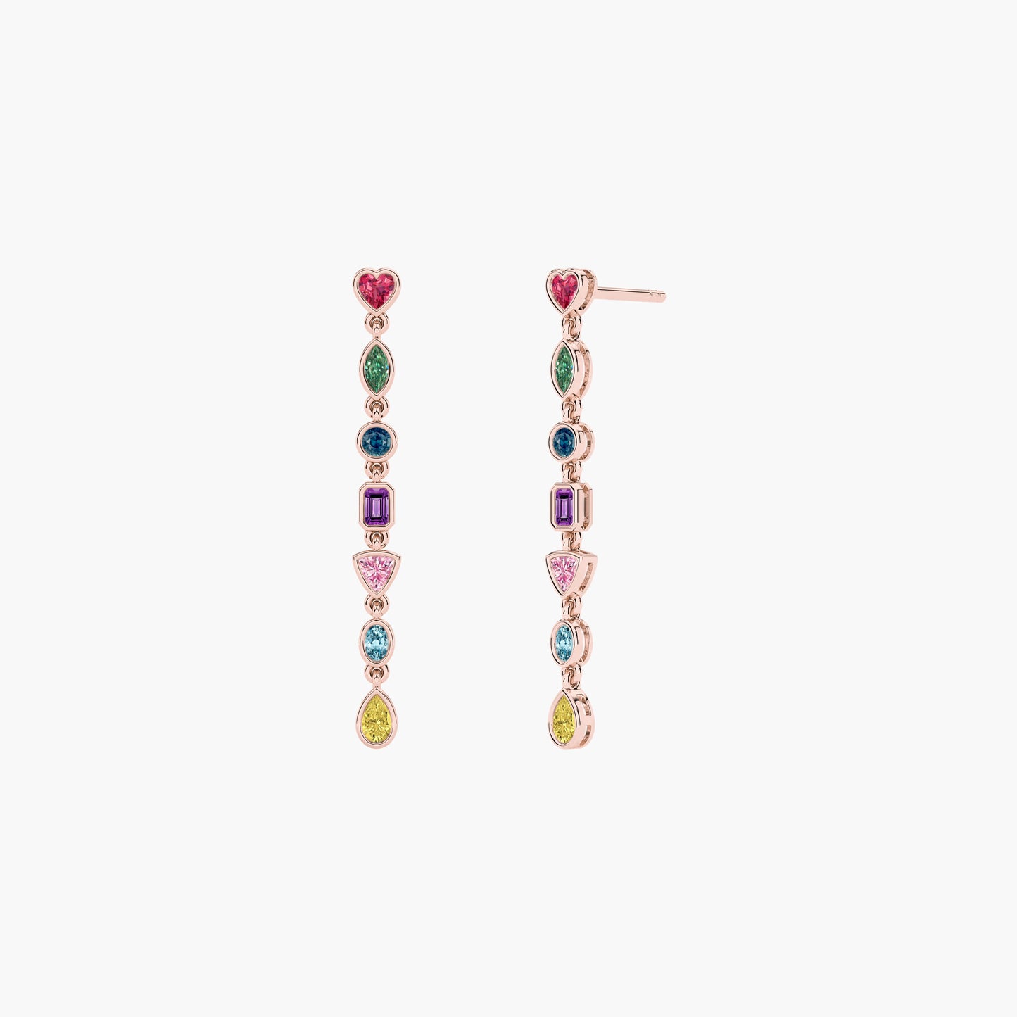 925 Sterling Silver Drop Earrings