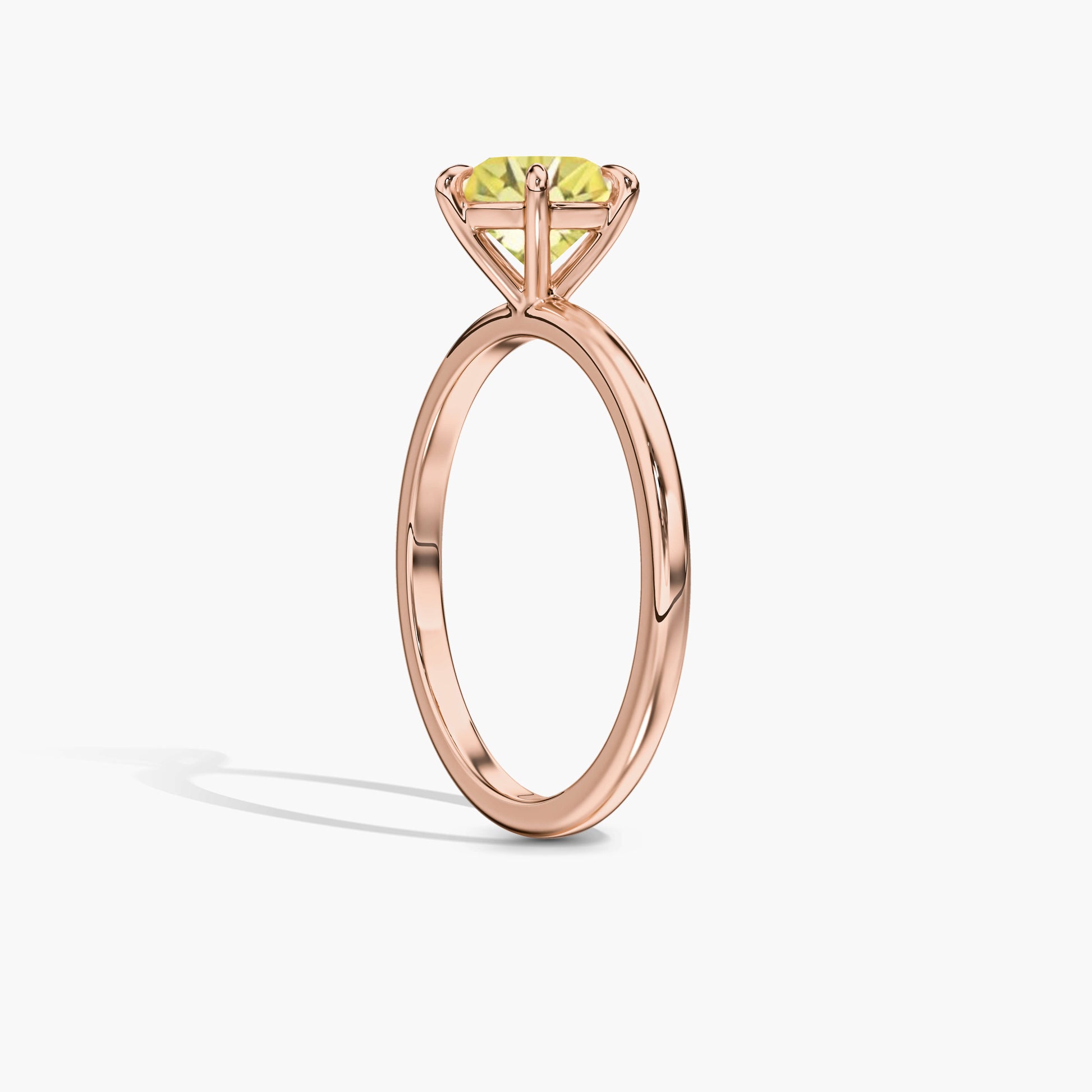 Solitaire diamond ring