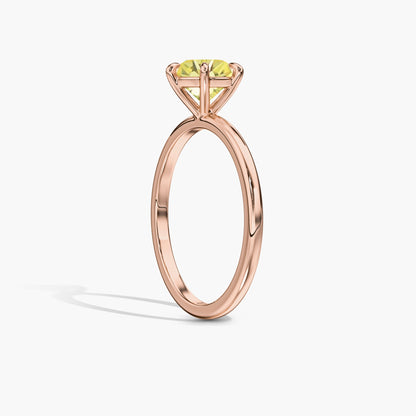 Solitaire diamond ring