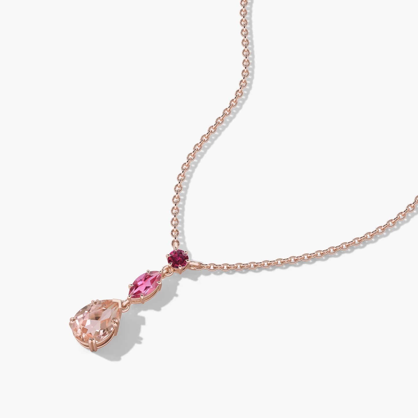 Silver diamond necklace