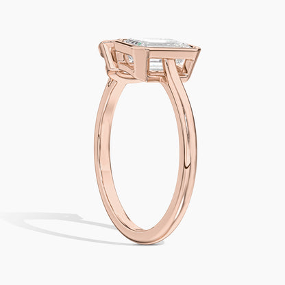 Gemstone toi et moi ring