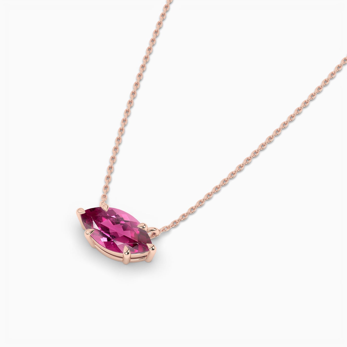 ruby pendant necklace​
