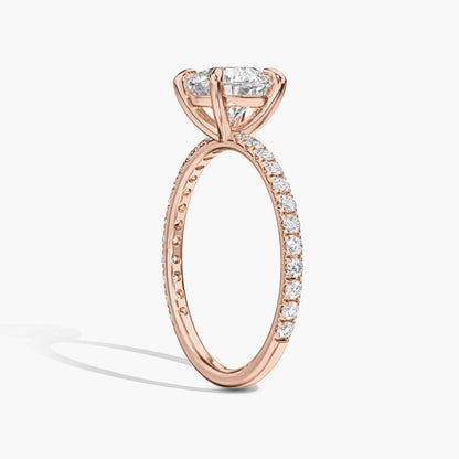 Round Diamond Solitaire Ring for Women