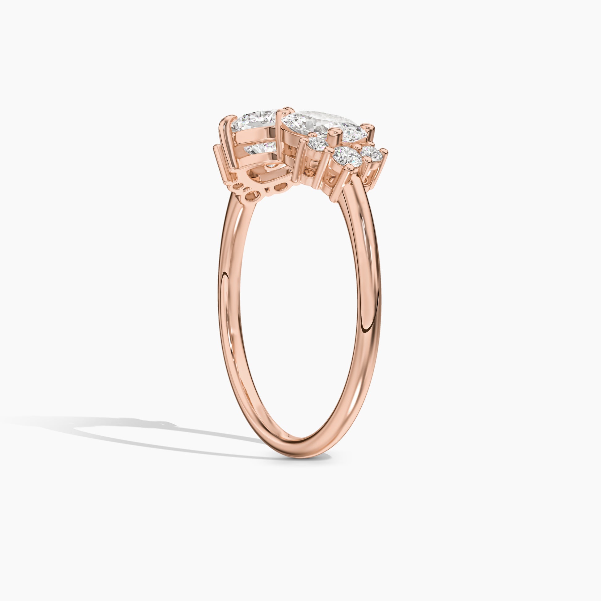 silver engagement rings