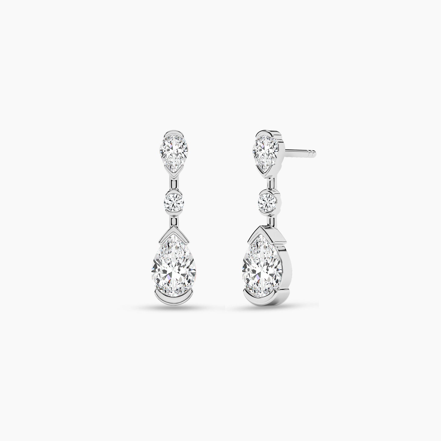 long drop earrings