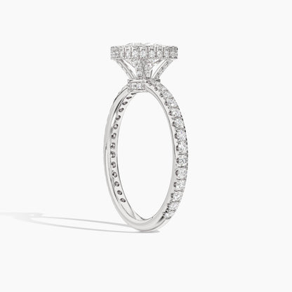 silver engagement rings