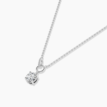 Moissanite Solitaire Necklace