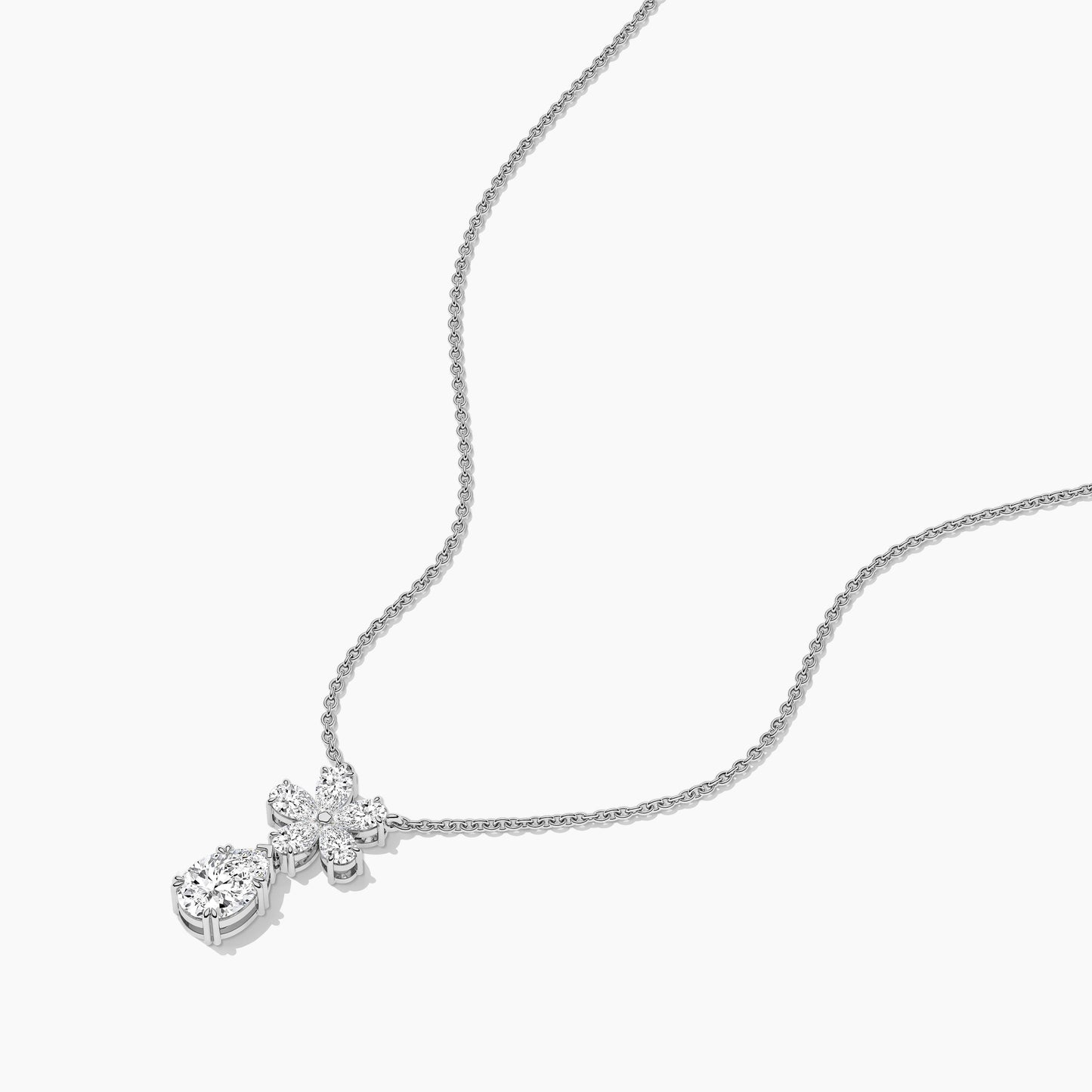simple silver necklace for women