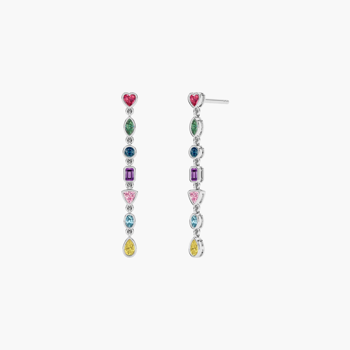 925 Sterling Silver Drop Earrings