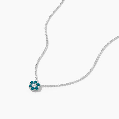 Sterling Silver Flower Shaped Pendant