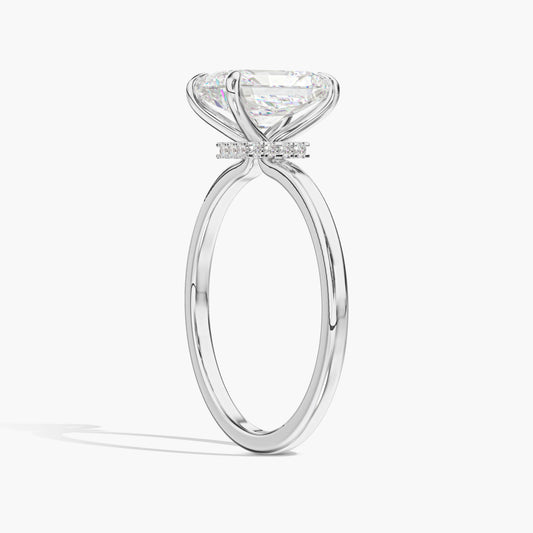 Diamond solitaire ring