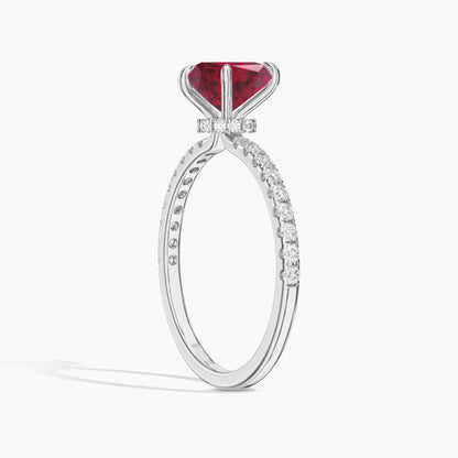 velentine heart ring
